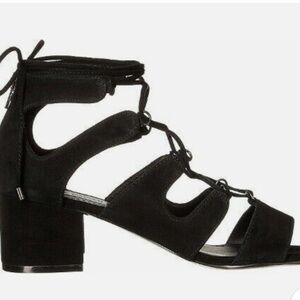 Steve Madden Indea lace up Black Women's Sandals